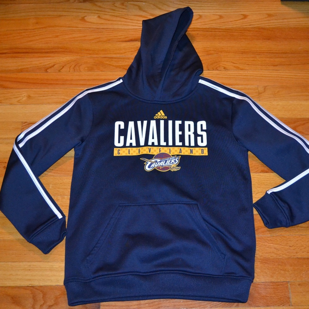 Youth boys Cleveland Cavaliers Adidas sweatshirt, size youth large - Picture 2 of 4